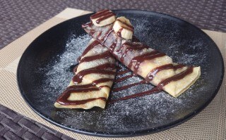 Banana Nutella Crepe
