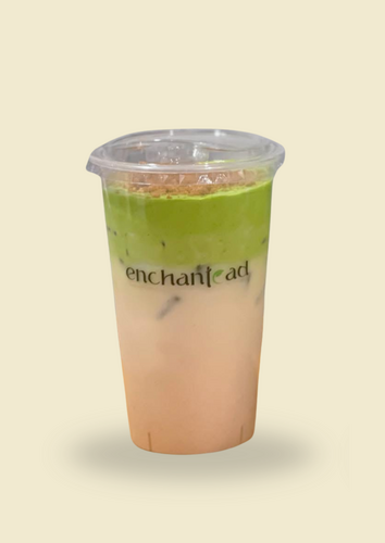 Matcha Biscoff Latte