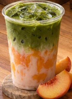 Peach Matcha - ICED