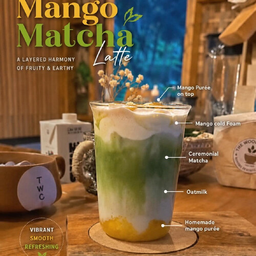 Mango Matcha (Oat)