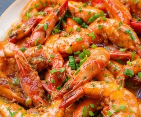 Garlic Buttered Shrimp