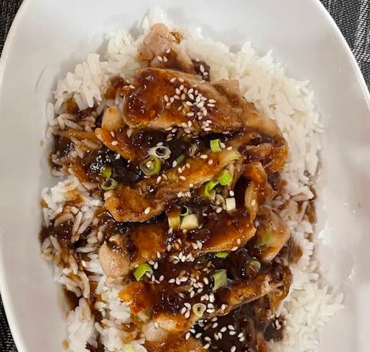 Beef & Pepper w/ Sesame Seeds